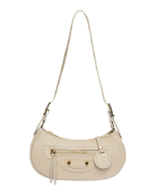 Isabella Rhea Natural Rindsledertasche