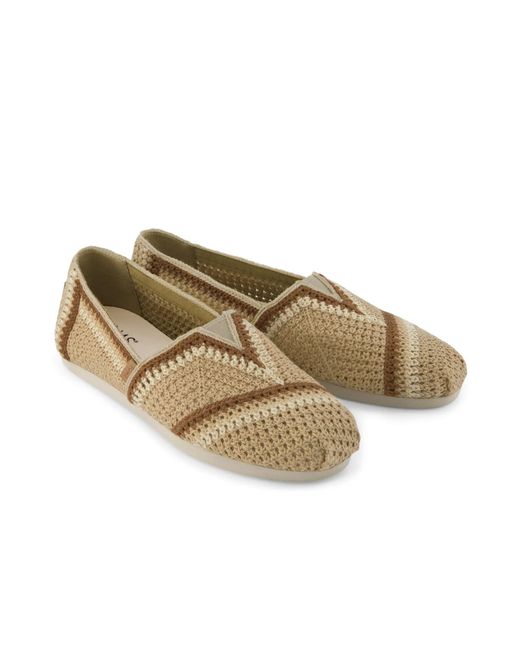 TOMS Natural Alpargata Classic Cotton Dark Espadrilles