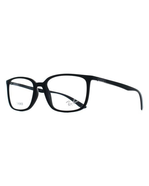 Ray-Ban Brown Rectangle Rx7208