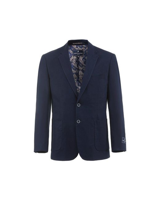 Harvey and Jones Blue Blazer for men