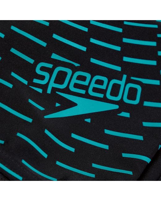 Speedo Black Medley Logo Jam for men