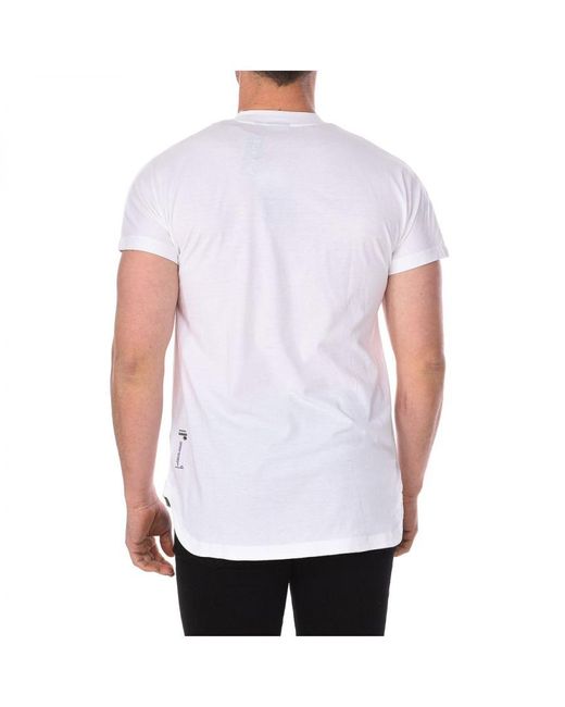 Napapijri Siel W-t-shirt Met Lange Mouwen in het White voor heren