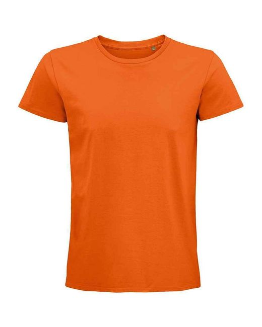 Sol's Orange Adult Pioneer Organic T-Shirt