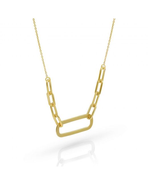 Orphelia Metallic 'Essence' 925 Sterling Necklace