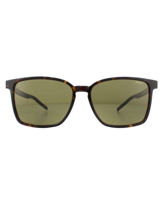 Boss Green Hugo Boss By Square Havana Sunglasses for men