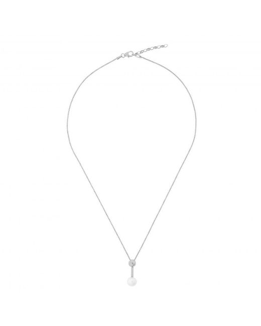 Orphelia Metallic 'Aliena' 925 Sterling Chain With Pendant