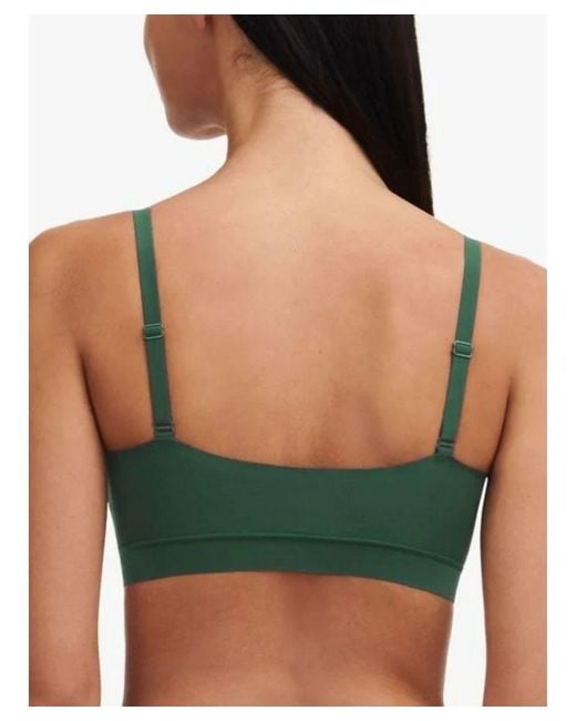 Chantelle Green Softstretch Removable Pads Bralette