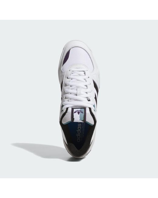 Adidas Originals White Tekkira Cup Shoes for men