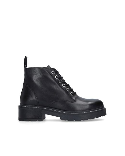 Carvela Kurt Geiger Black Leather Trinket Boots