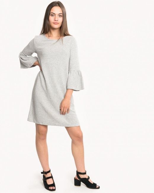 French Connection Gray Trdneck Tunic