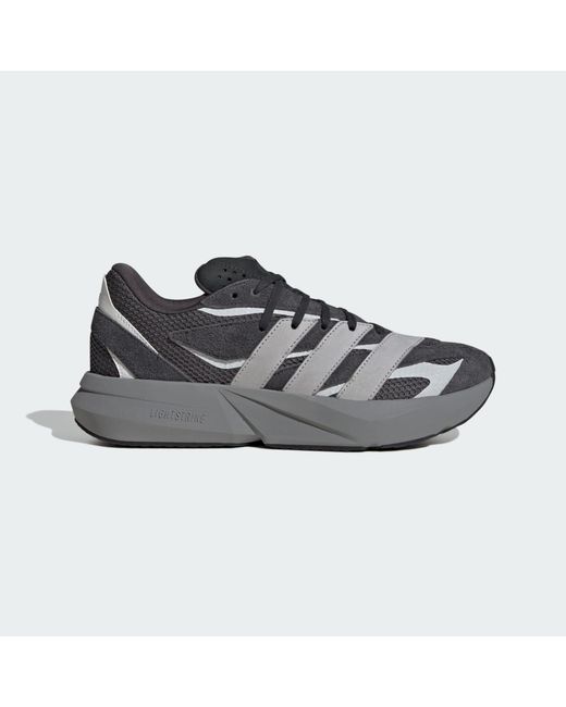 Adidas Gray Lightblaze Shoes for men
