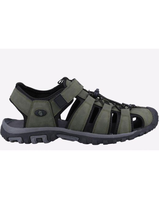 Cotswold Black Furze Sports Sandal for men