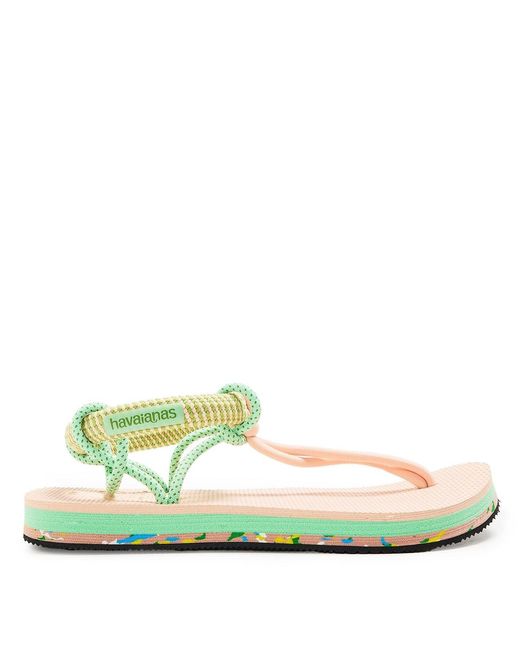 Havaianas Green Hav. Cosmo Madrid Ballet Rose 35 Flip Flops