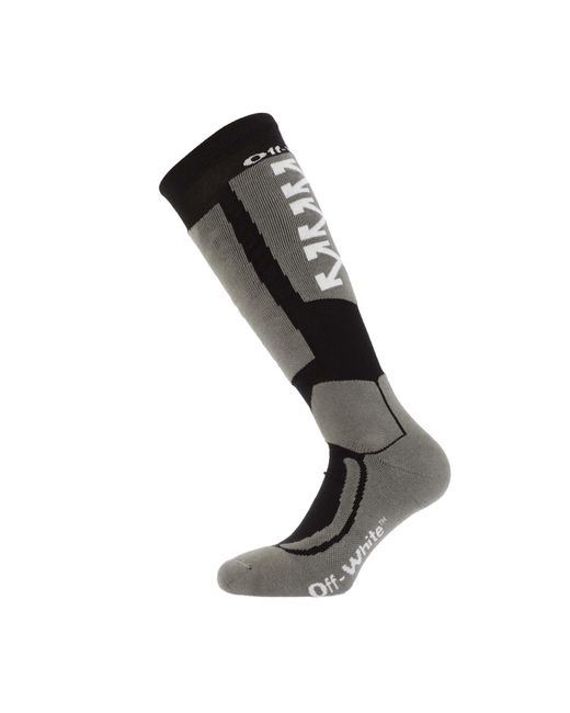 Off-White c/o Virgil Abloh Black Off Bounce Ski Socks for men