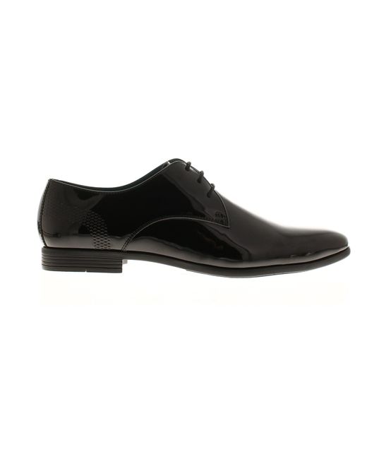 Bandwagon Black Smart Shoes Paul for men