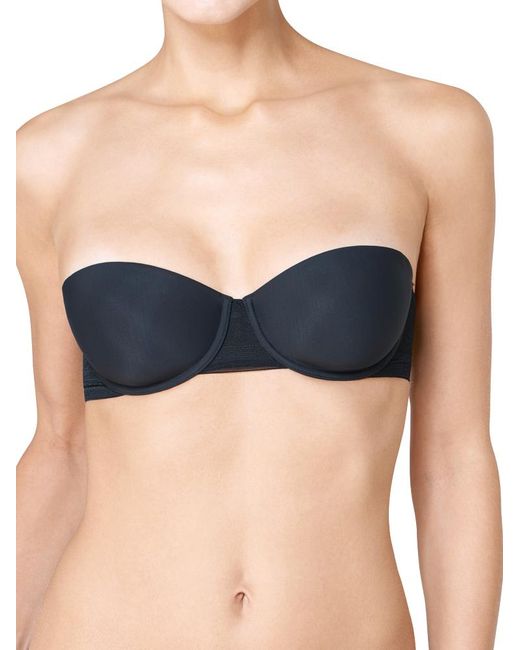 Sloggi Blue Zero Lace Strapless Wdp Bra