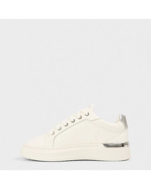 Mallet White Grftr Lite Low Top Trainers