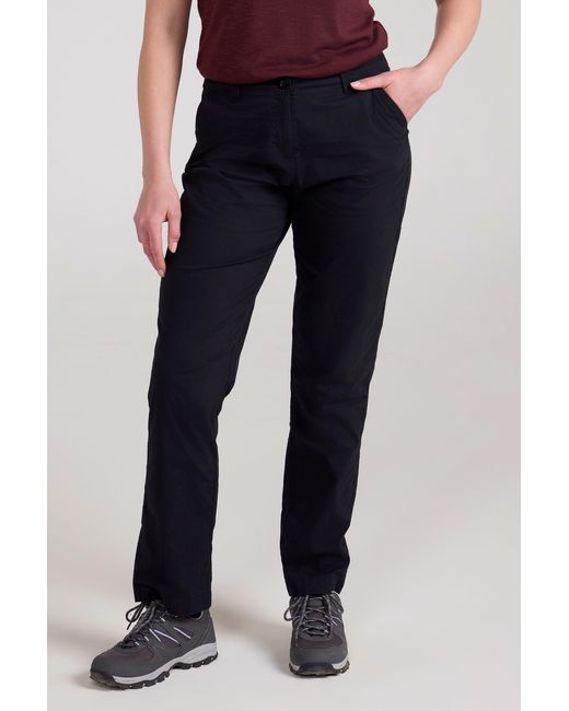 Mountain Warehouse Blue 'Coastal' Stretchy Trouser Soft Cotton Lightweight Breathable Pants