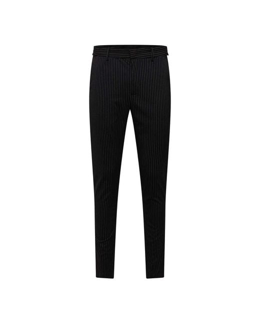 Replay Black Trousers for men
