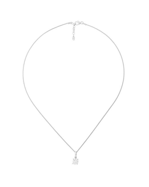 Orphelia Metallic 925 Sterling Chain With Pendant