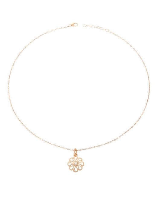 Orphelia White 925 Sterling Chain With Pendant