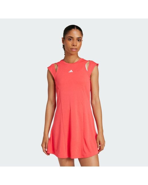 Adidas Red Tennis Pro Climacool Dress