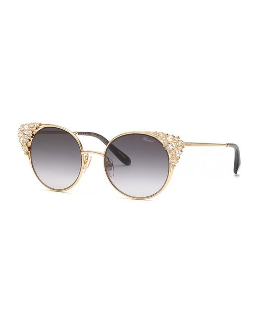 Chopard Metallic Schl06S530300 Schl06S 53 0300 Sunglasses