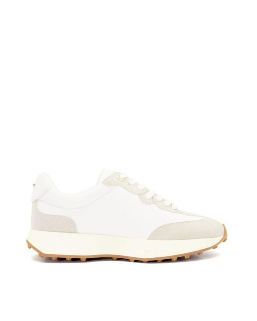 Dune white trainers new arrivals