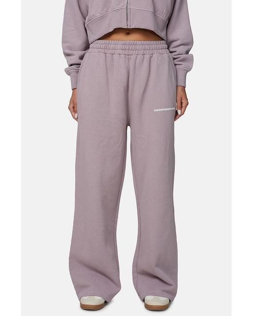 Good For Nothing Purple Vintage Washed Wide Leg Joggers