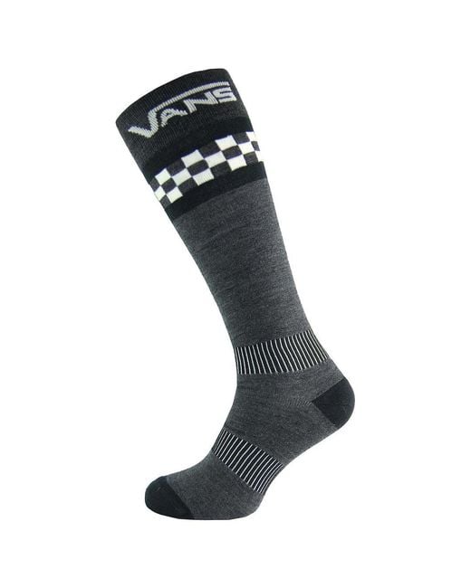 Vans Black Off The Wall Long Socks Cotton for men