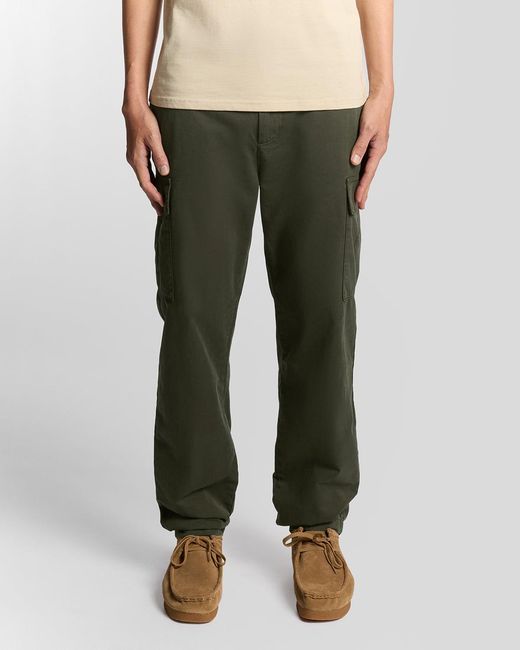 Lyle & Scott Natural Cargo Pocket Trouser for men