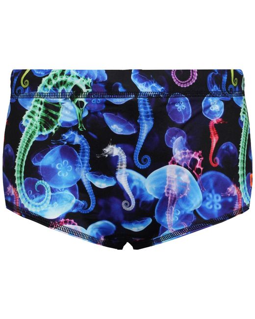 Maru Blue Jelly Seahorse Pacer Trainer Swimming Trunks for men
