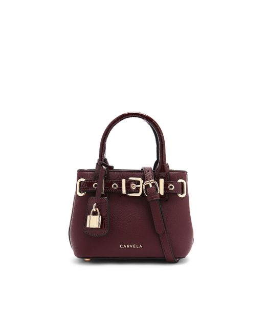 Carvela Kurt Geiger Purple Maria Micro Belt Bag