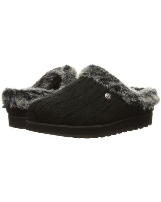 Skechers Black Keepsakes Ice Angel Slippers