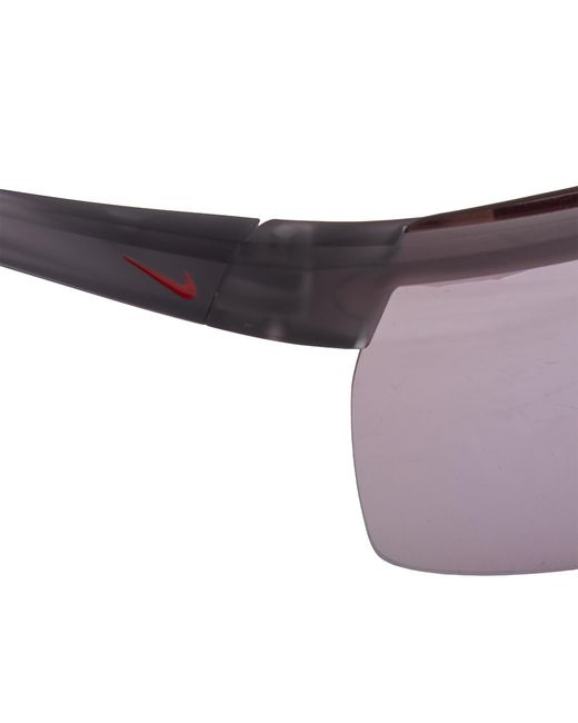 Nike Gray And Wrap-Around Sport Sunglasses Windshield E Cw4662