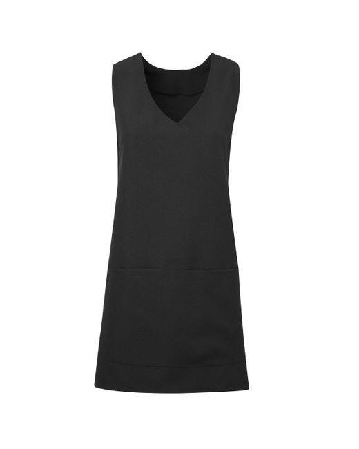 PREMIER Black Ladies Wrap Around Sleeveless Tunic Apron