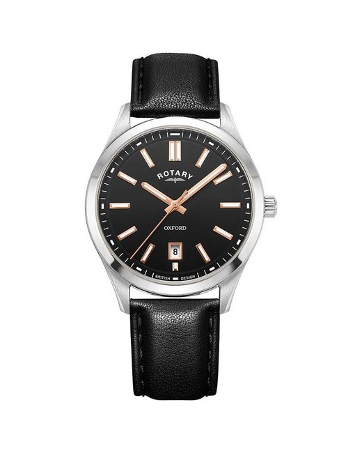 Rotary Black Gs05520-04 Oxford Watch for men