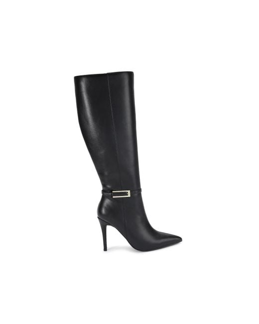 Carvela Kurt Geiger Black Blanca Knee Boots