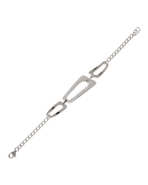 Orphelia Metallic 925 Sterling Bracelet