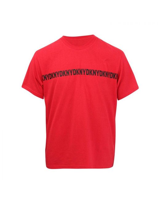 DKNY Red Nailers T-shirt for men
