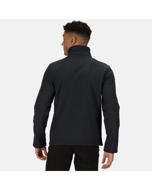Regatta Black Cera V Wind Resistant Soft Shell Jacket for men