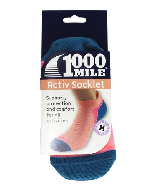 1000 Mile Socks Pink 1000 Mile Socks Womens