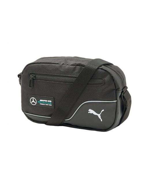 PUMA Black Mercedes-amg Petronas Motorsport Portable Bag for men