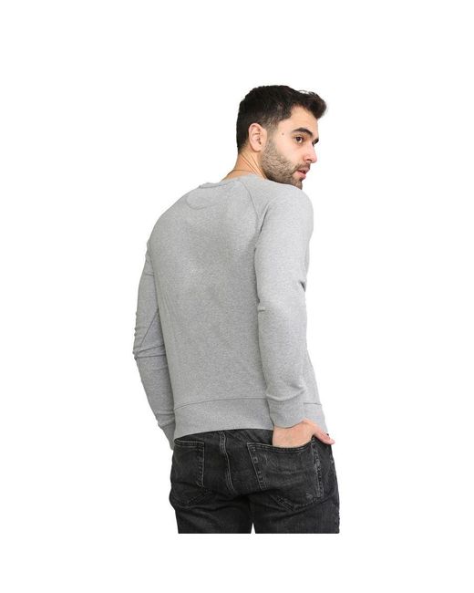 Gant Sweatshirt Met Ronde Hals in het Gray voor heren