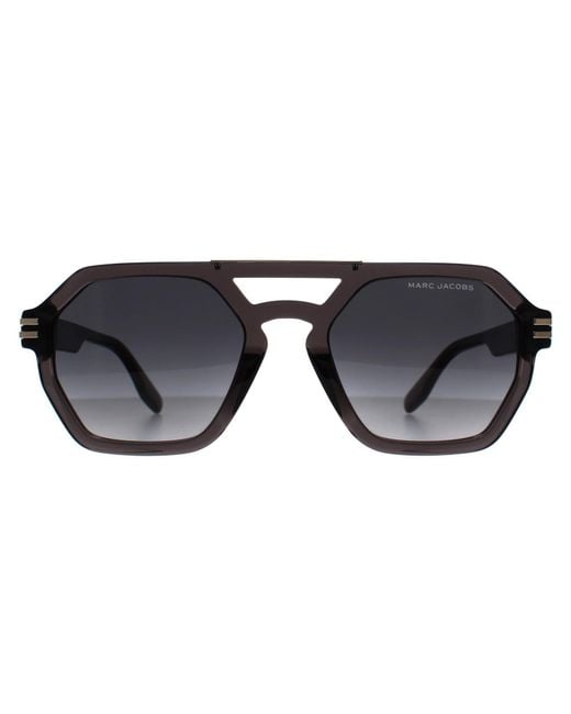 Marc Jacobs Black Round Dark Gradient 587/S for men