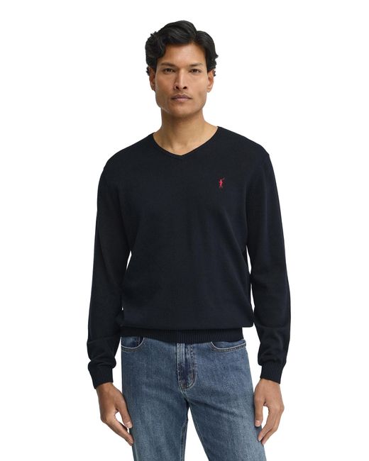 POLO CLUB Blue V-Neck Sweater Pullover11 for men