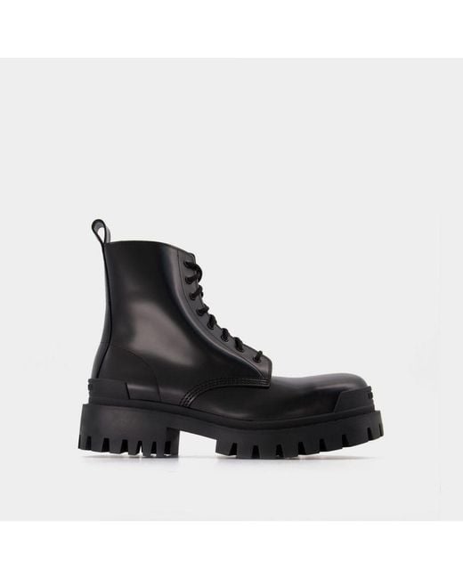 Balenciaga Arena Strike Laars L20 Laarzen Zwart in het Zwart Lyst NL