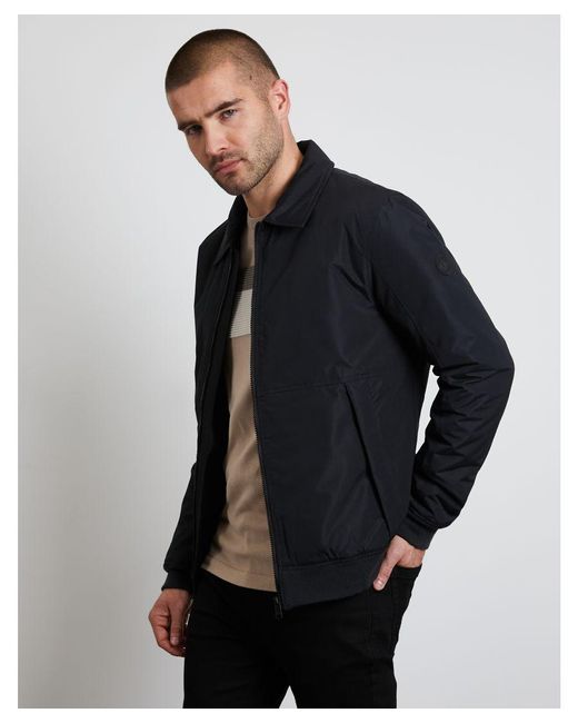 Threadbare 'capital' Lightweight Zip-through Jacket in Blue for Men ...