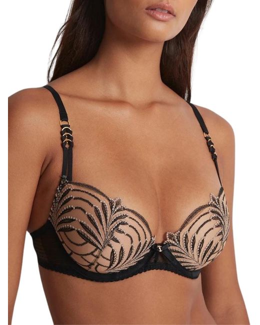 Aubade Brown Hypnolove Moulded Push-Up Bra