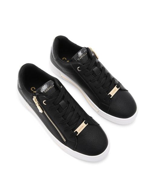 Carvela Kurt Geiger Black Diamond Zip Sneakers